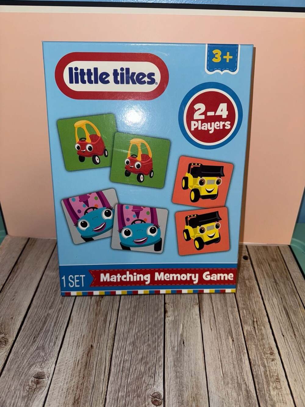 Little Tikes Matching Memory Game Featuring 72 Full-Color Cards